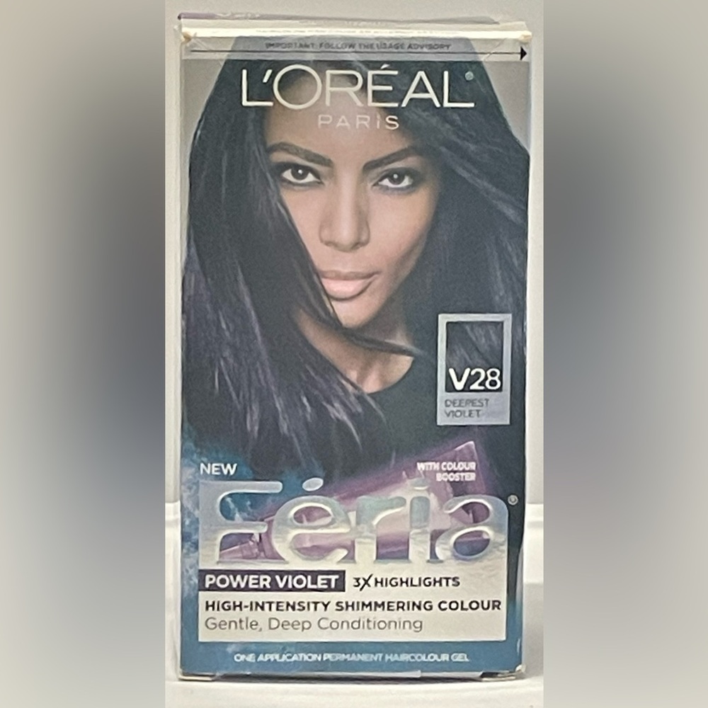 ✴️2/$15✴️ L'Oreal Feria Hair Color - #V28 Deepest Violet